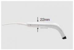 輕質(zhì)、緊湊型設計，握把厚度22mm，主機重量約85g